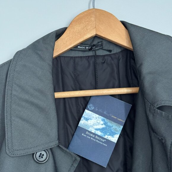 Loro Piana for Harry Rosen Storm System Coat Made in Italy sz IT 46 / US XS - Picture 9 of 11